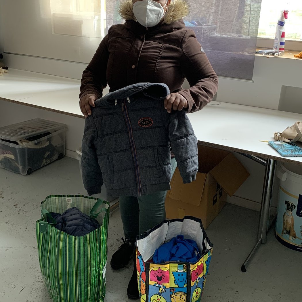 Association La Pièce Solidaire : Collecte de vêtements 1